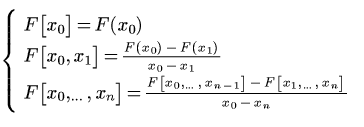 sistema di equazioni