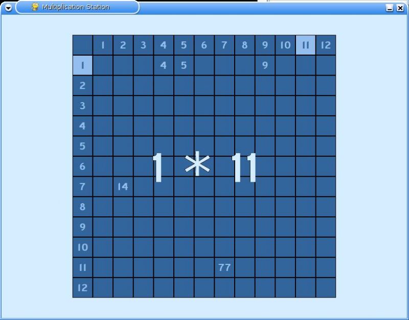 Immagine di esempio di Multiplication Station