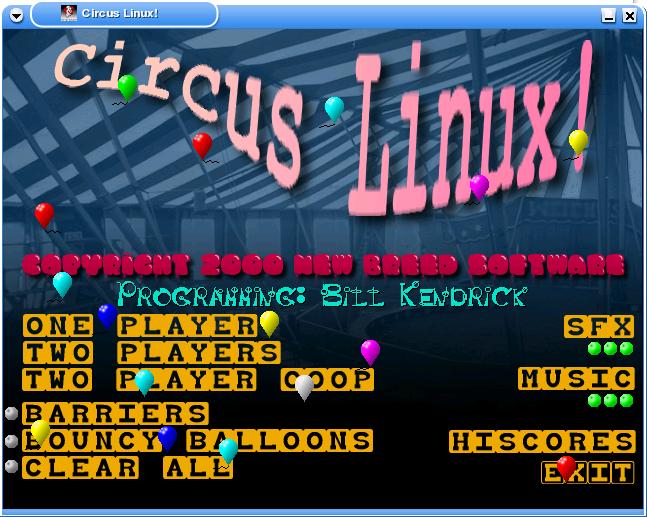 Immagine di esempio di Circus Linux